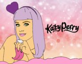 Dibujo Katy Perry pintado por alondra31