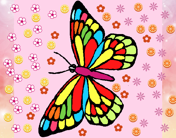 mariposa de primavera