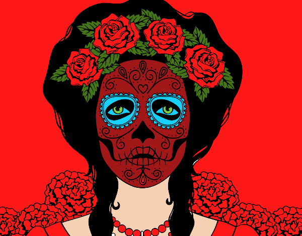 Mujer calavera mejicana