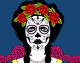 Mujer calavera mejicana