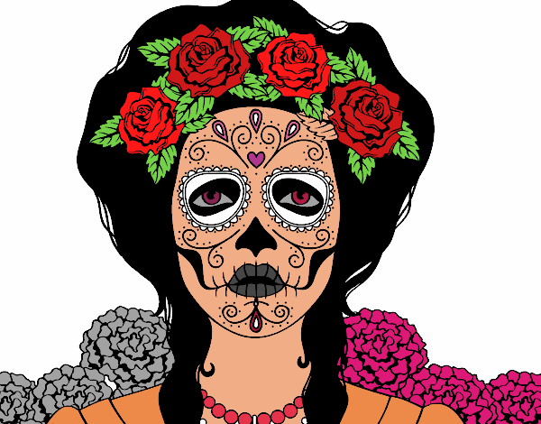 Mujer calavera mejicana