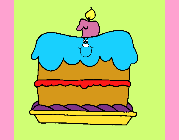 Pastel de cumpleaños