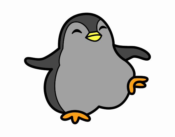 Pingüino bailando