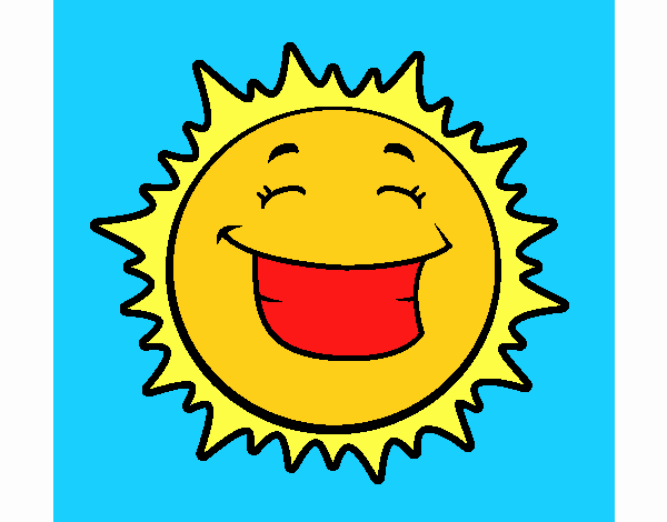 Sol sonriendo