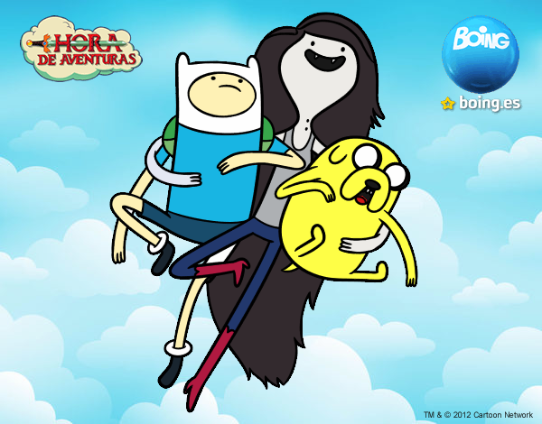 Volando con Marceline