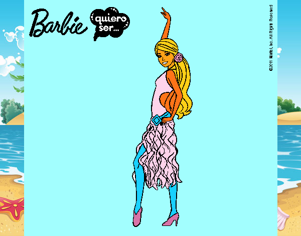 Barbie flamenca