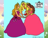 Barbie y sus amigas princesas