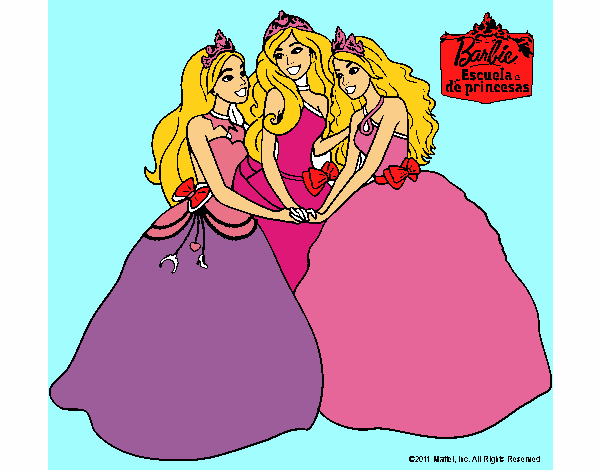 Barbie y sus amigas princesas