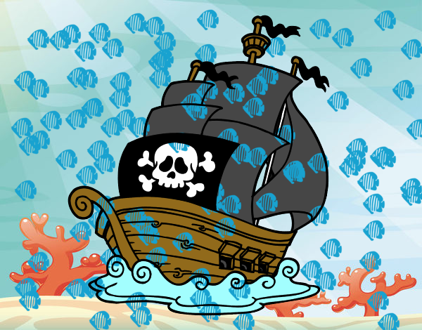 Barco de piratas