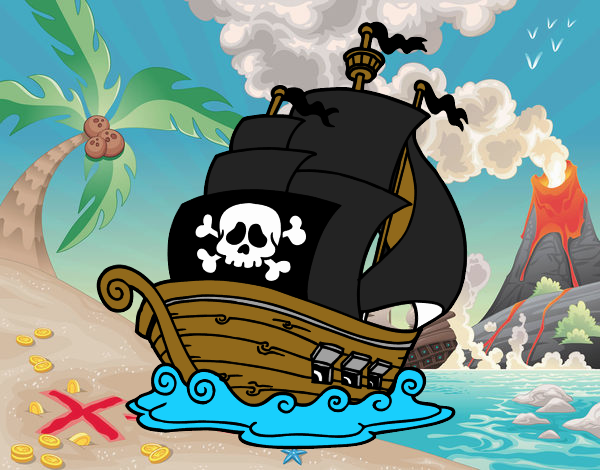 Barco de piratas