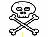 Calavera pirata