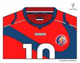 Camiseta del mundial de fútbol 2014 de Costa Rica