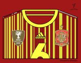 Camiseta del mundial de fútbol 2014 de España