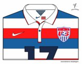 Camiseta del mundial de fútbol 2014 de los Estados Unidos