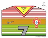 Camiseta del mundial de fútbol 2014 de Portugal