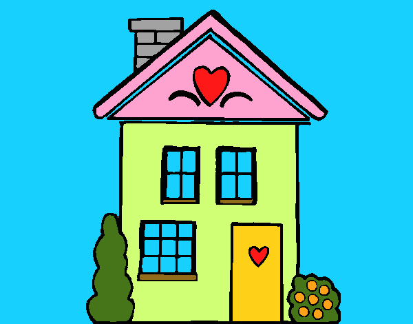 Casa con corazones