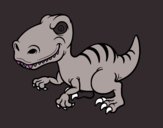 Dinosaurio velociraptor