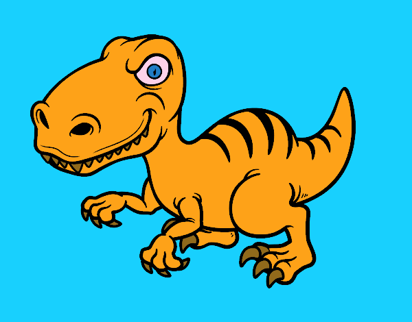 Dinosaurio velociraptor