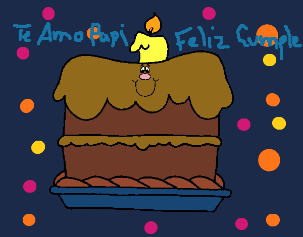 Pastel de cumpleaños