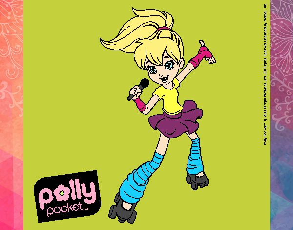 Dibujo Polly Pocket 2 pintado por dianita12