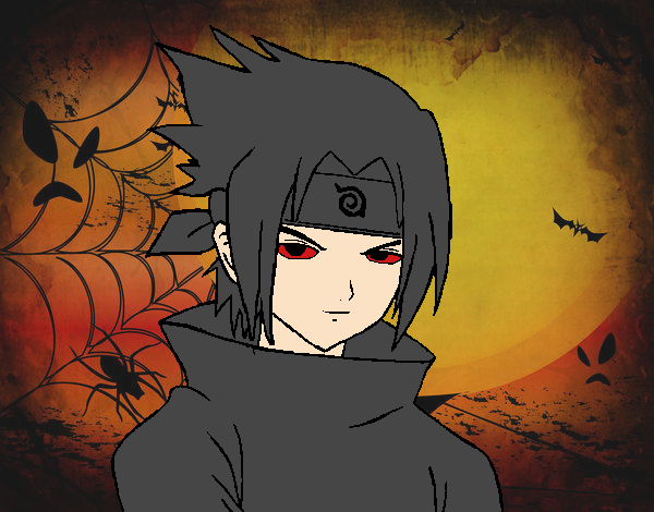 Sasuke enfadado