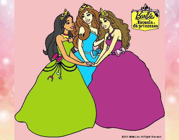 Barbie y sus amigas princesas