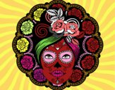 Calavera mejicana femenina