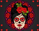 Calavera mejicana femenina