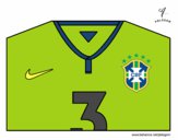 Camiseta del mundial de fútbol 2014 de Brasil