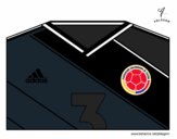 Camiseta del mundial de fútbol 2014 de Colombia