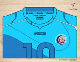 Camiseta del mundial de fútbol 2014 de Costa Rica