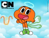 Dibujo Darwin de Gumball pintado por SinaiV