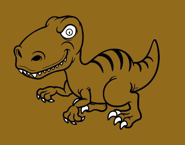 Dinosaurio velociraptor