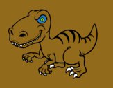 Dinosaurio velociraptor