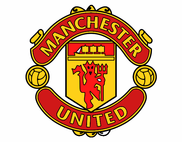 Dibujo de Escudo del Manchester United pintado por en Dibujos.net el ...