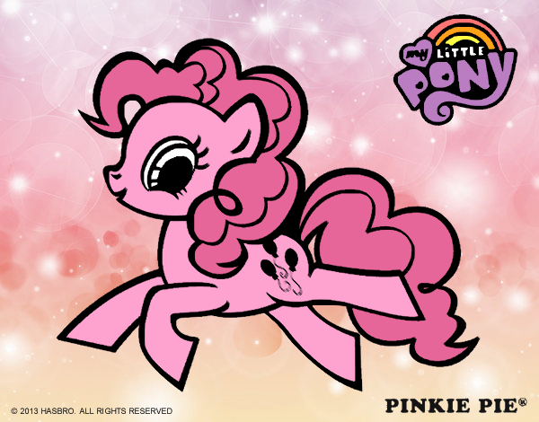 Dibujo Pinkie Pie pintado por ojodehorus