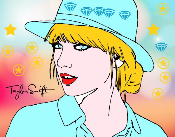 Taylor Swift con sombrero