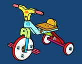 Dibujo Triciclo infantil pintado por da12306