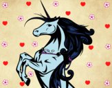 Dibujo Unicornio mágico pintado por Lovecat