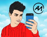 Abraham Mateo selfie