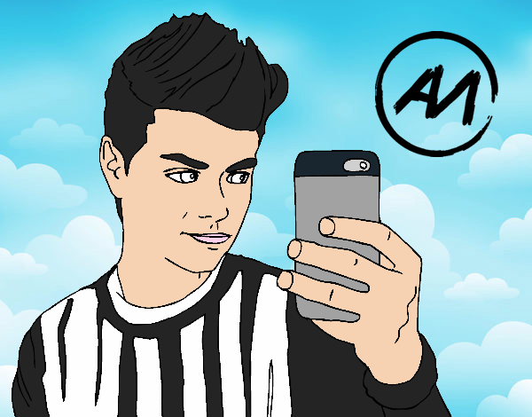 Abraham Mateo selfie