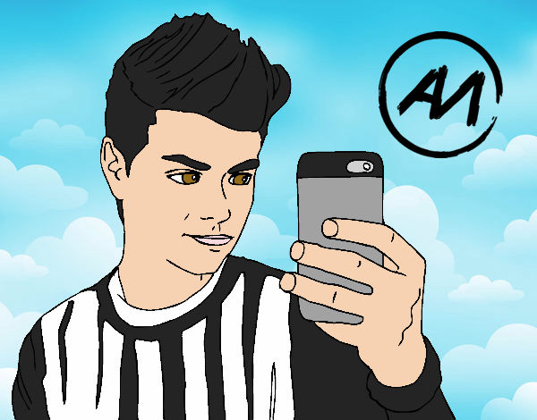 Abraham Mateo selfie