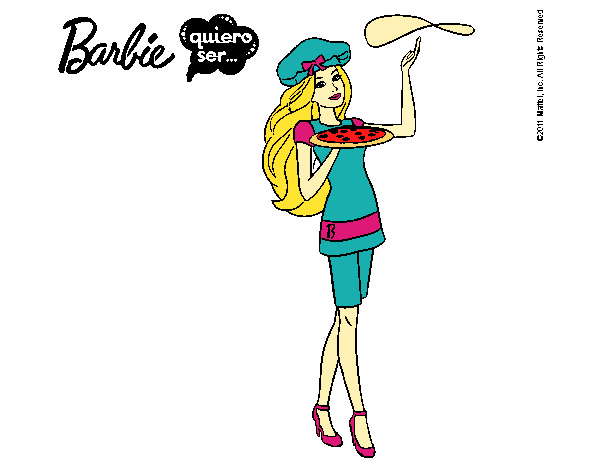 Barbie cocinera