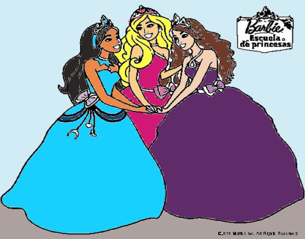 Barbie y sus amigas princesas