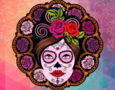 Calavera mejicana femenina