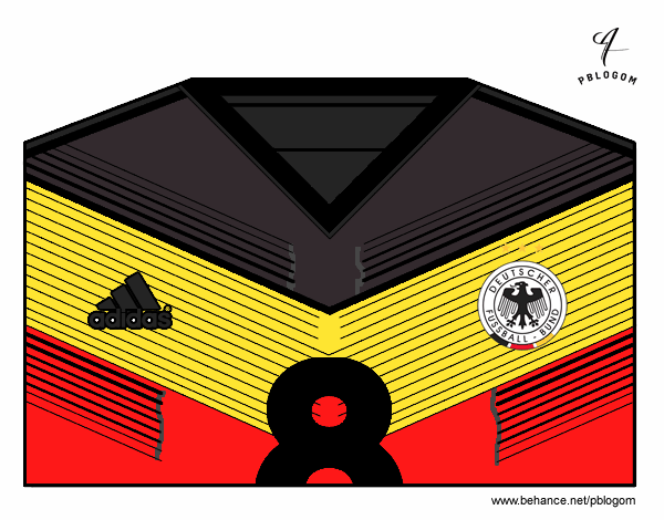 Camiseta del mundial de fútbol 2014 de Alemania