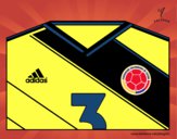 Camiseta del mundial de fútbol 2014 de Colombia