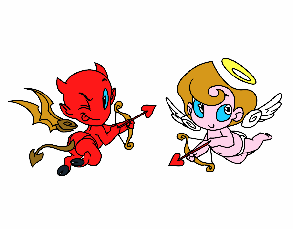 Diablo y cupido