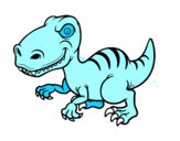 Dinosaurio velociraptor