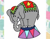 Dibujo Elefante actuando pintado por tilditus